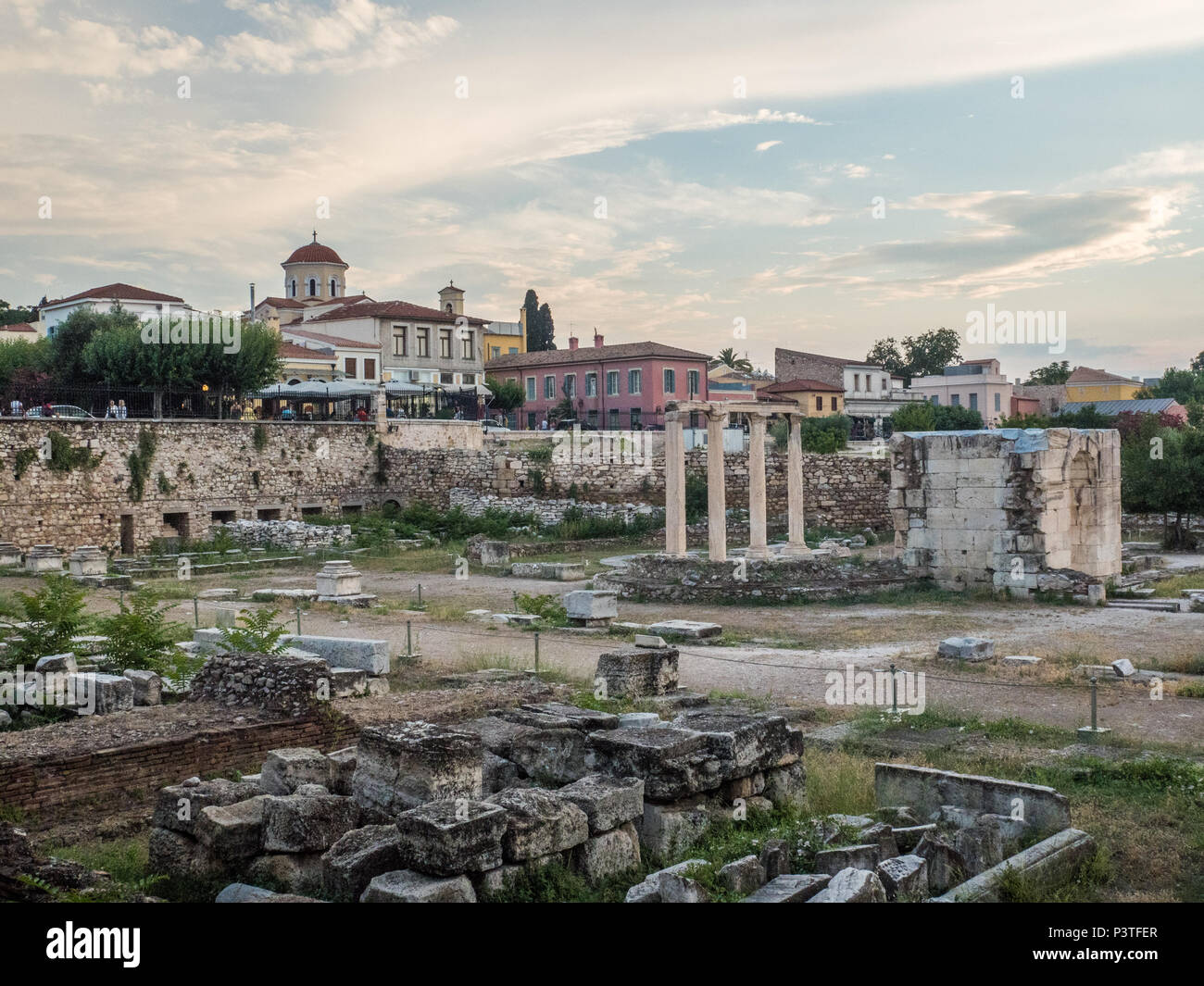 Athens ruins hi-res stock photography and images - Alamy