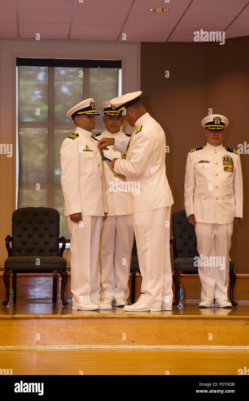 U.S. Navy Rear Adm. Terry Moulton, deputy surgeon general, Bureau of