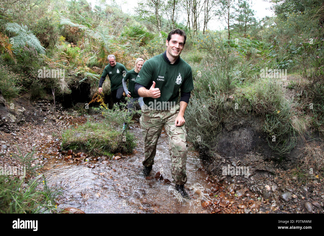 Commando challenge cavill hi-res stock photography and images - Alamy