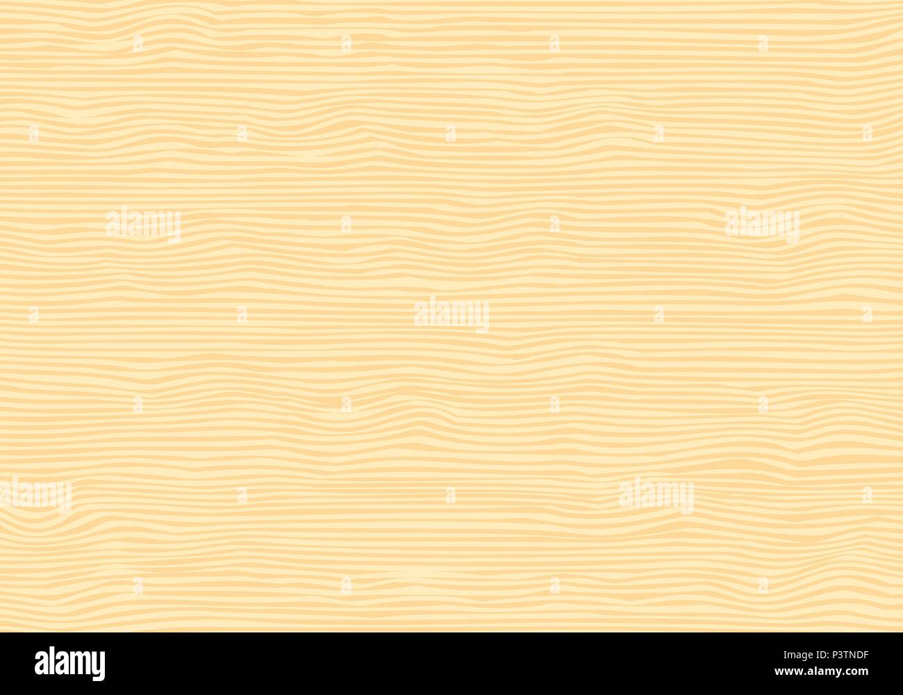 Vector texture of pine or spruce wood with stripes Stock Vector