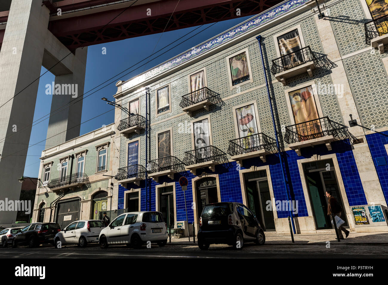 The Facade Of New Art Nouveau And Art Deco Museum Lisbon The Facade Of New Art Nouveau And Art Deco Museum Lisbon