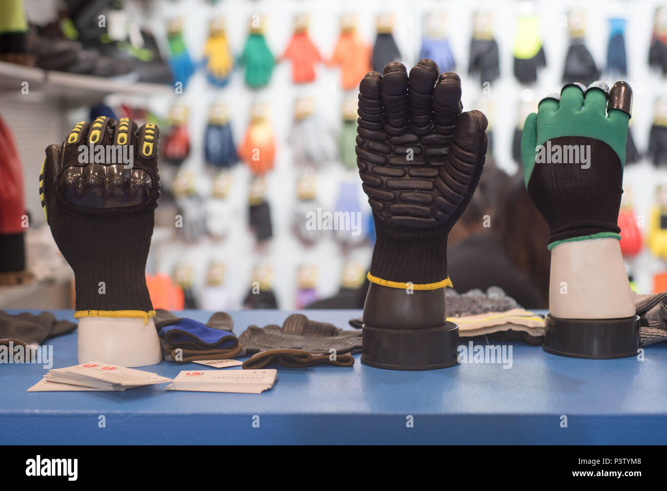 ExCel London, UK. 19th Jun, 2018. Hundreds of exhibitors at the Professional Clothing Show - Safety and Health Expo at Excel London, UK on June 19 2018. Credit: See Li/Alamy Live News Stock Photo