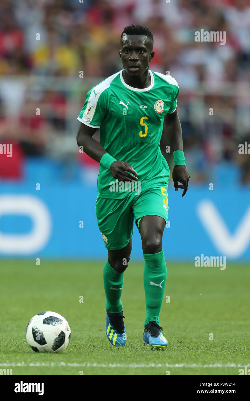Idrissa Gueye SENEGAL POLAND V SENEGAL, 2018 FIFA WORLD CUP RUSSIA 19 June 2018 GBC8409 Poland v Senegal 2018 FIFA World Cup Russia Spartak Stadium Moscow STRICTLY EDITORIAL USE ONLY