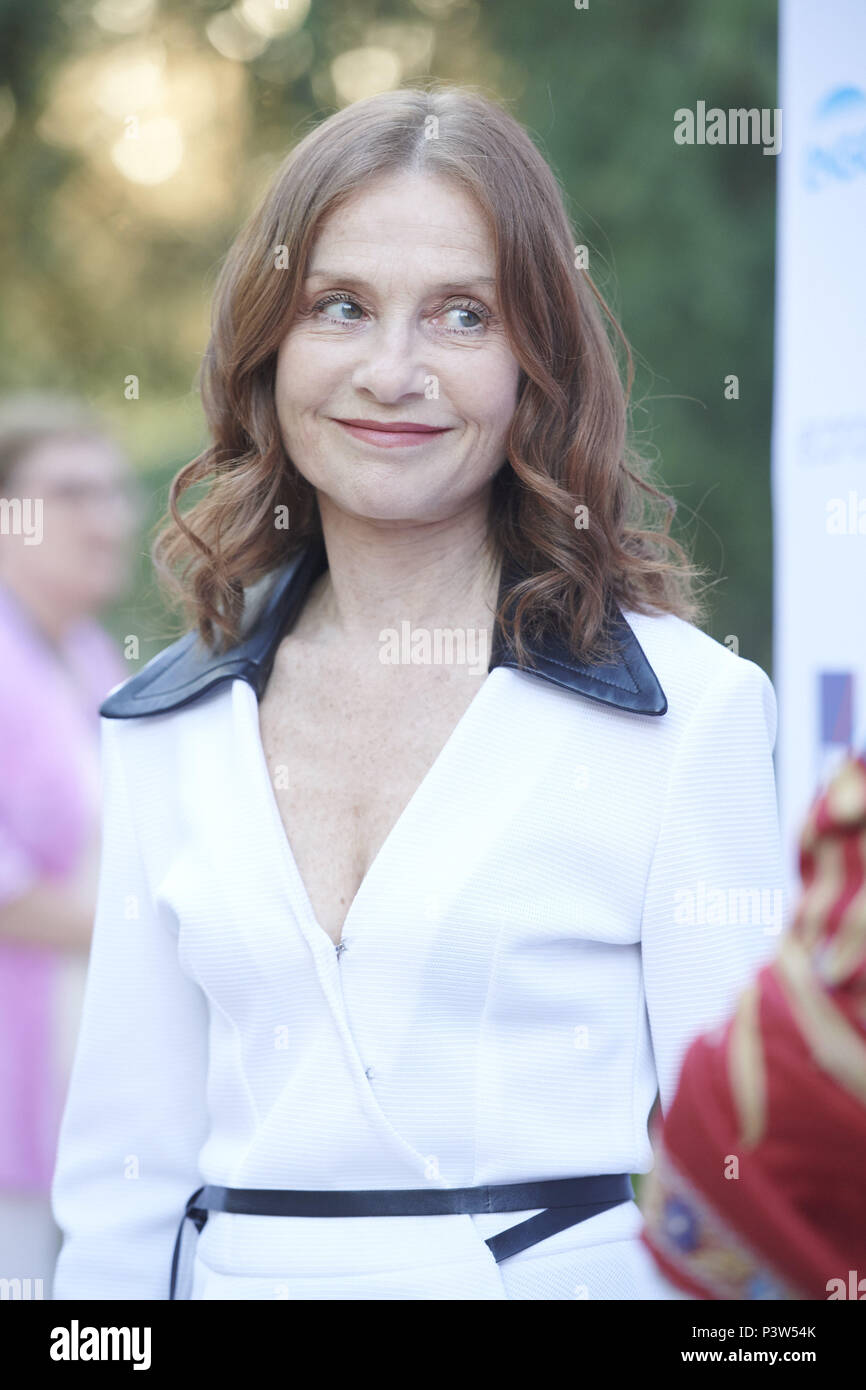 Madrid, Madrid, Spain. 19th June, 2018. Isabelle Huppert attends Prix