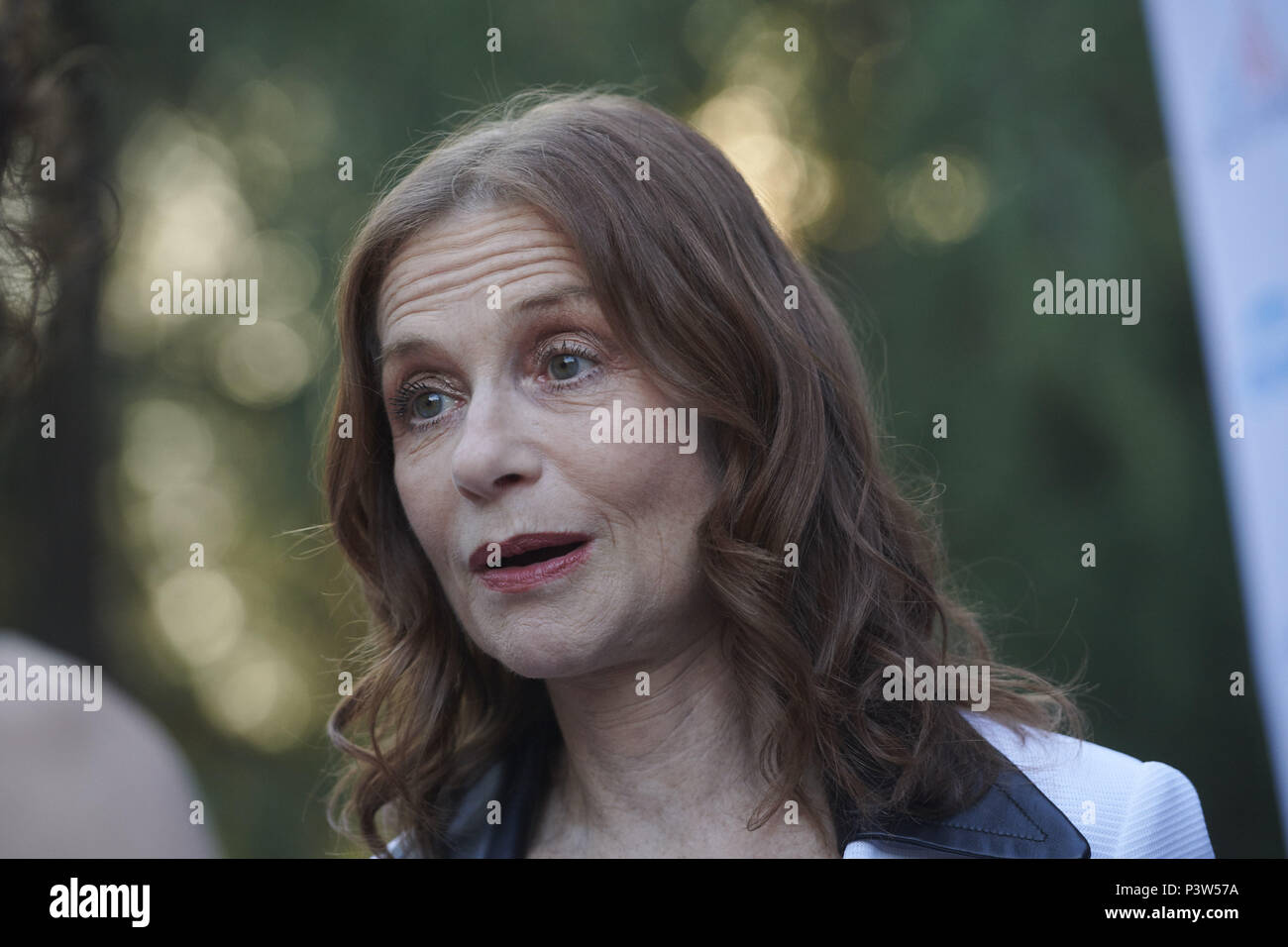 Madrid, Madrid, Spain. 19th June, 2018. Isabelle Huppert attends Prix
