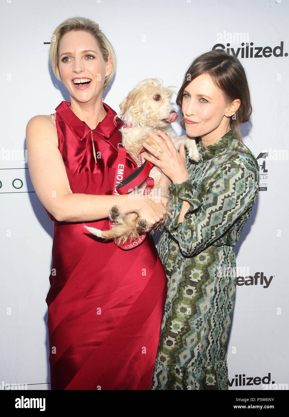 Los Angeles, USA, USA. 19th June, 2018. Shana Feste and Vera Farmiga at