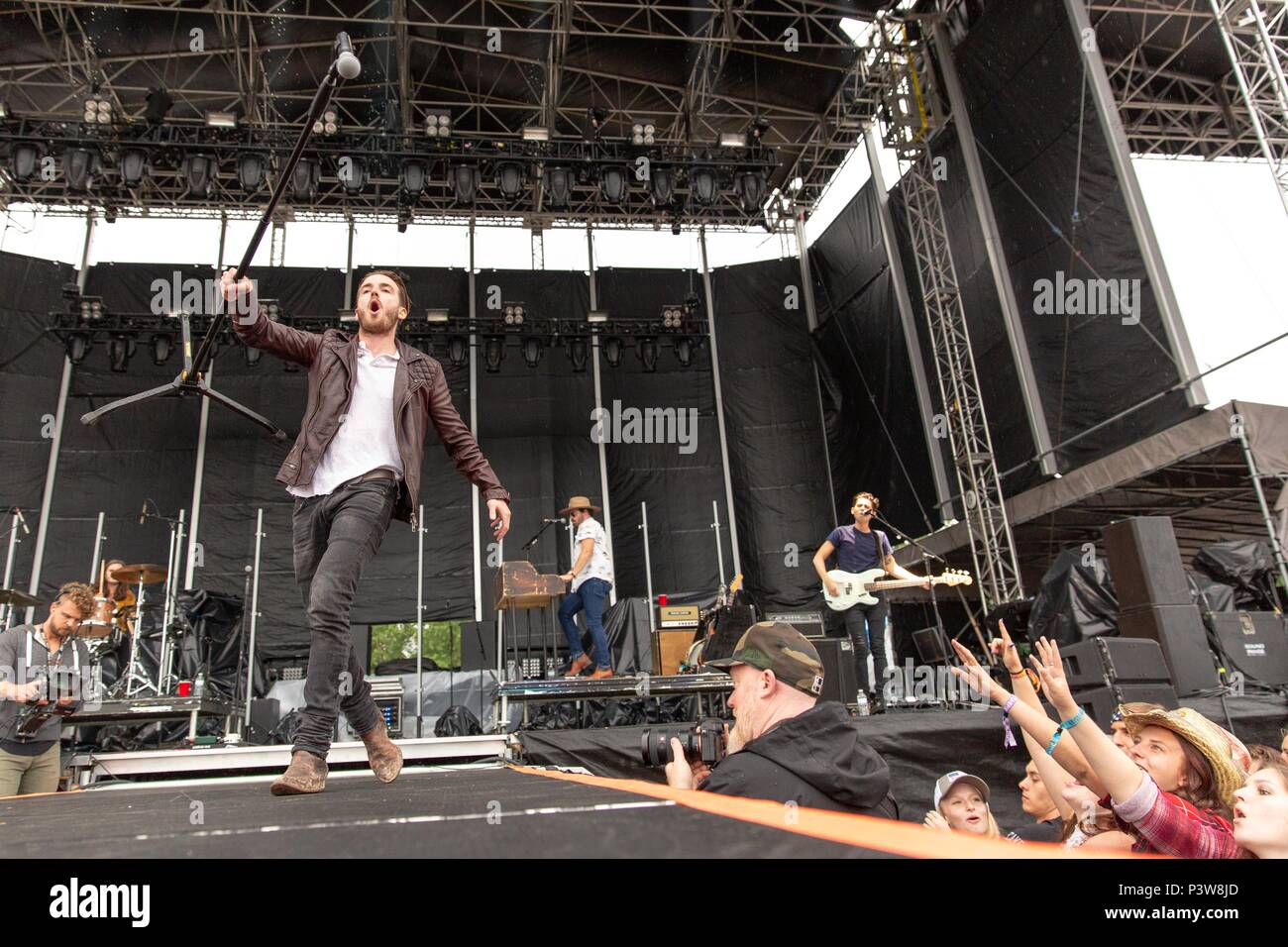 Oshkosh, Wisconsin, USA. 19th June, 2018. BRANDON LANCASTER of Lanco