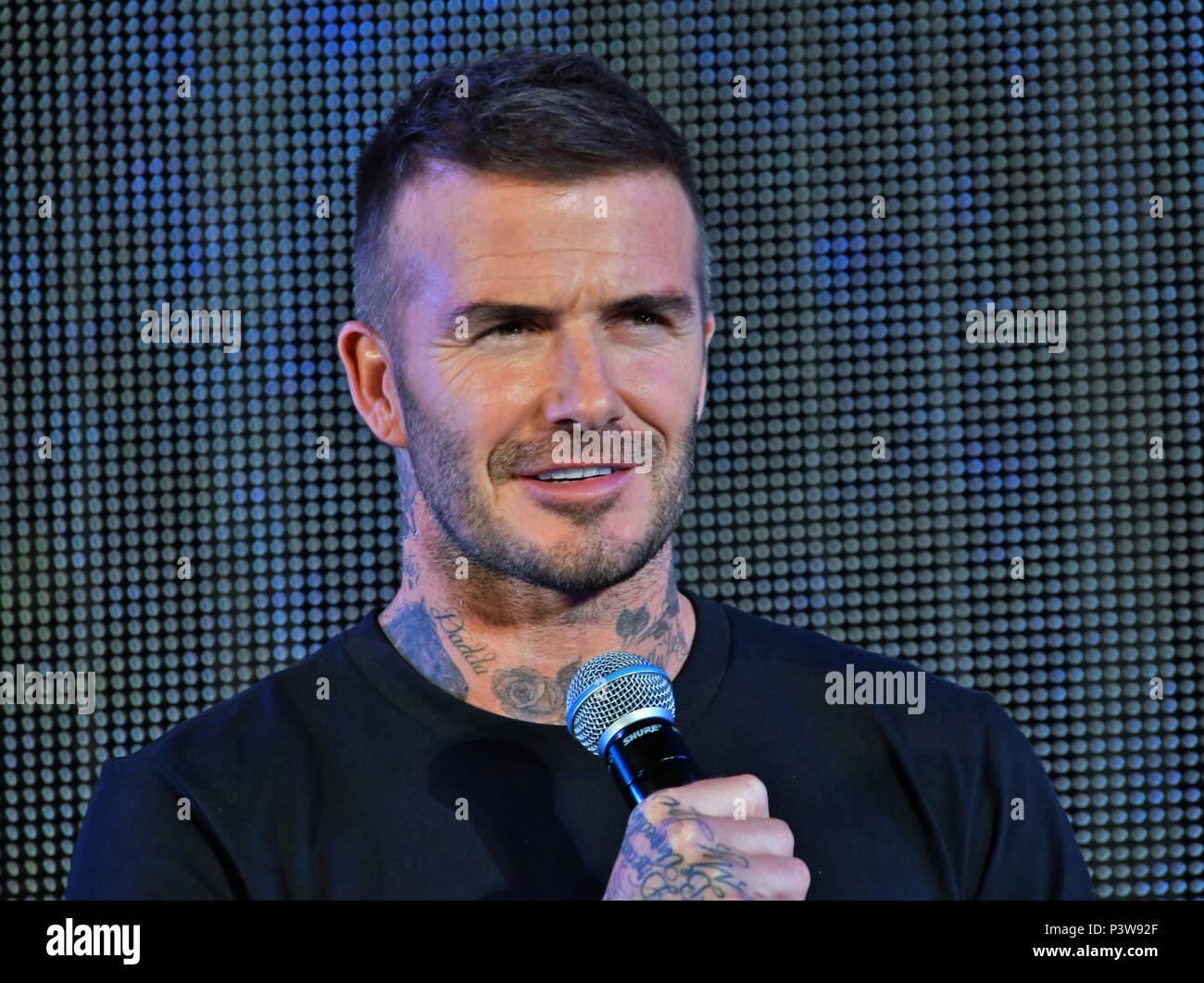 David Beckham June 19 18 Tokyo Japan David Beckham Attends The Public Viewing Event For Fifa World Cup Russia 18 Match Between Japan And Colombia At The Aqua City Odaiba In David Beckham June 19 18 Tokyo Japan David Beckham Attends The Public Viewing Event For Fifa World Cup Russia 18 Match Between Japan And Colombia At The Aqua City Odaiba In