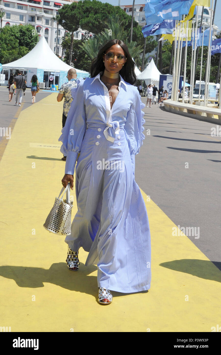 Cannes Naomi Campbell at the Cannes Lions Festival 2018 Fashion