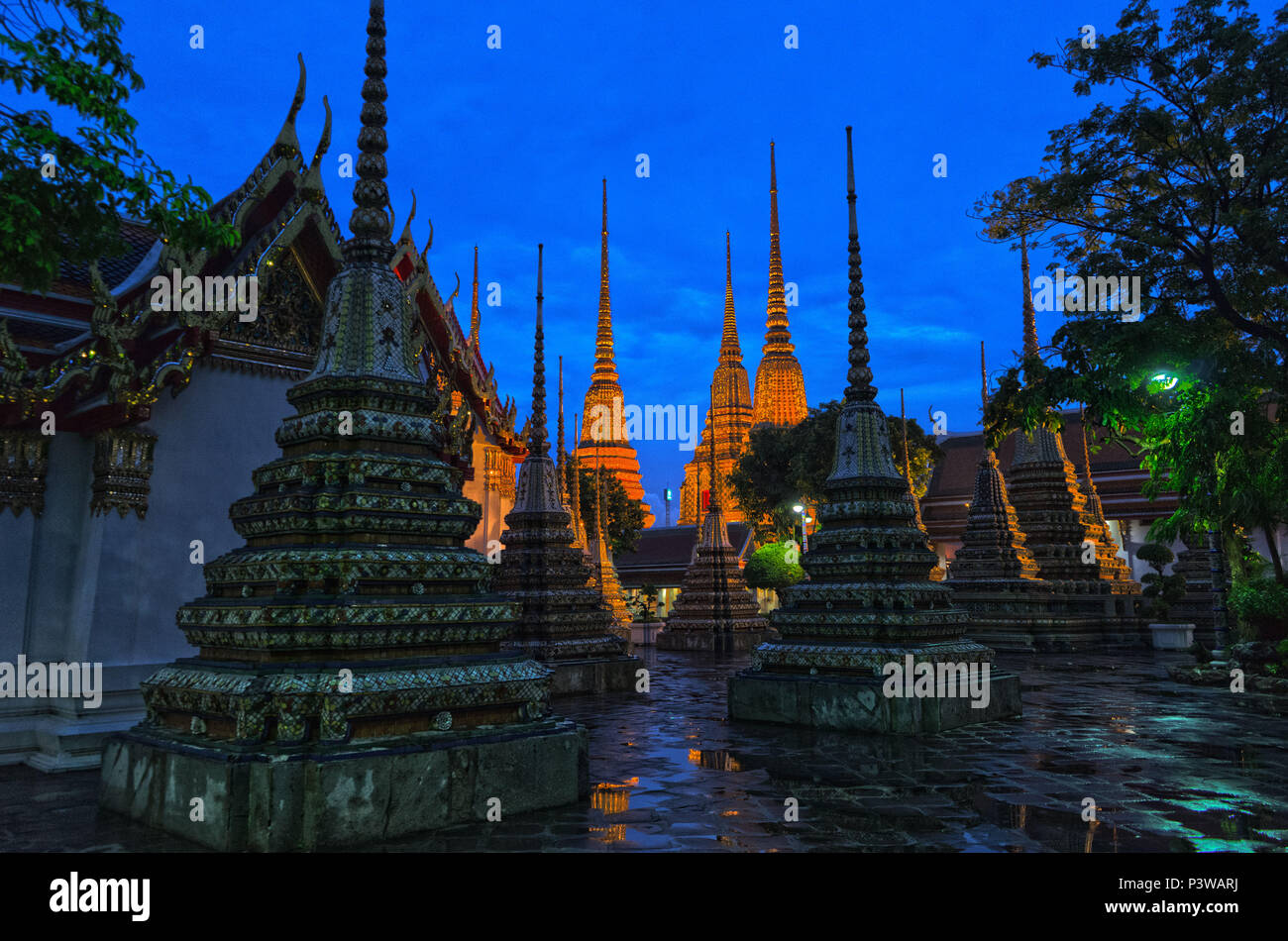 beautiful temple - HDR Image Stock Photo
