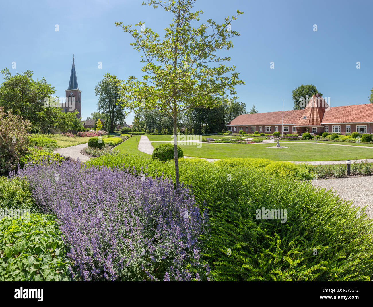 The garden of Welgelegen estate Stock Photo Alamy
