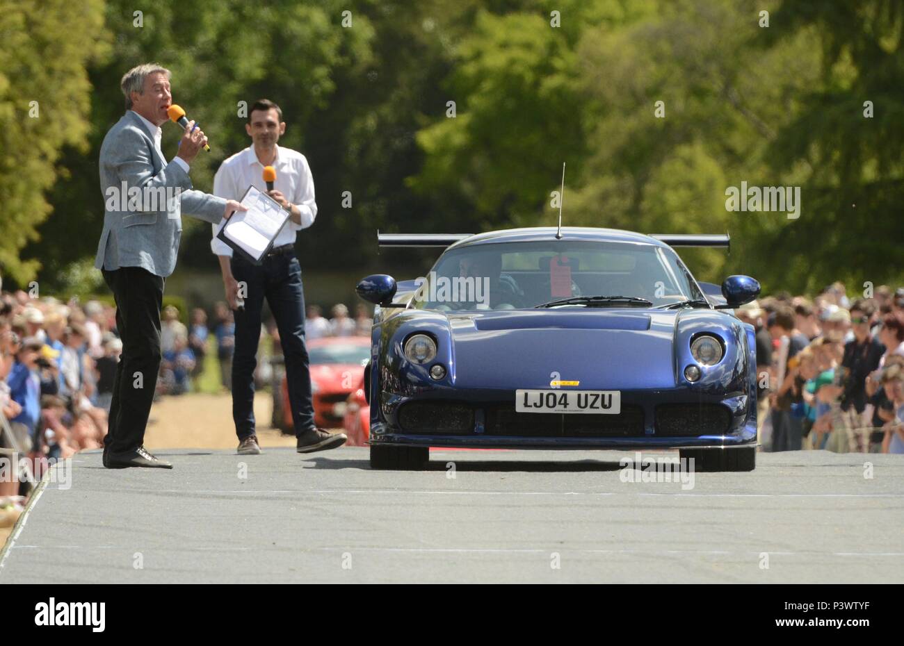 Wilton Classic and Supercar weekend , held at Wilton House, Nr Salisbury 07/06/2015 Stock Photo
