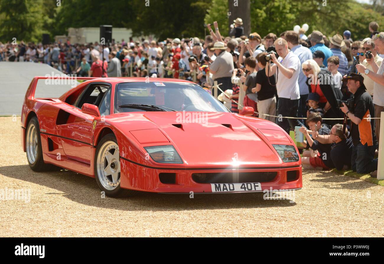 Wilton Classic and Supercar weekend , held at Wilton House, Nr Salisbury 07/06/2015 Stock Photo