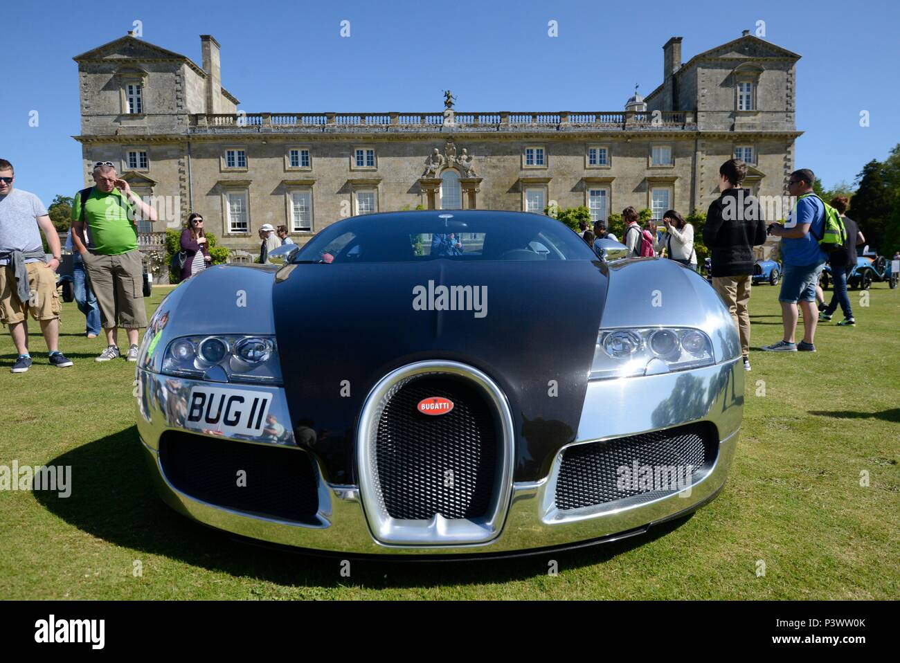 Wilton Classic and Supercar weekend , held at Wilton House, Nr Salisbury 07/06/2015 Stock Photo