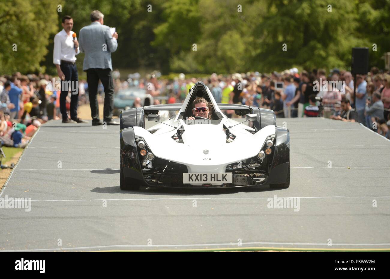 Wilton Classic and Supercar weekend , held at Wilton House, Nr Salisbury 07/06/2015 Stock Photo