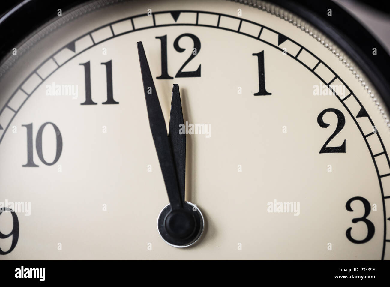 Alarm clock watch Stock Photo