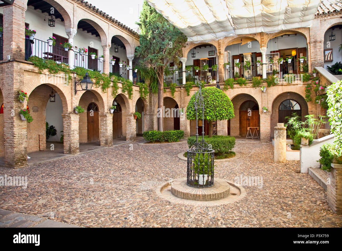 Typical Andalusian Courtyard Hi res Stock Photography And Images Alamy