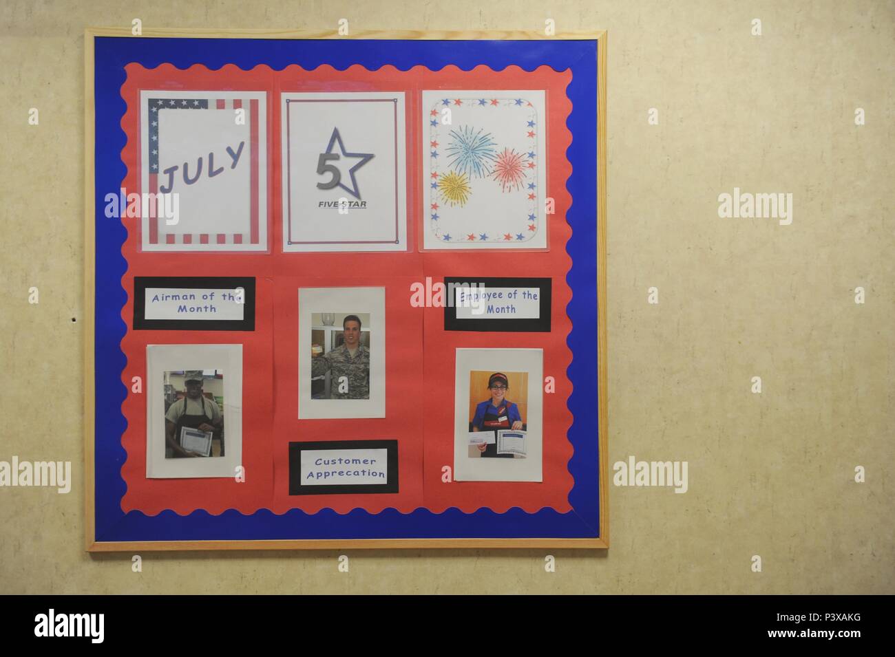 A Recognition Board Is Set Up At The Longhorn Dining Facility To Showcase The Airman Customer And Sodexo Staff Member Of Each Month As Part Of The New Customer Appreciation Program The A Recognition Board Is Set Up At The Longhorn Dining Facility To Showcase The Airman Customer And Sodexo Staff Member Of Each Month As Part Of The New Customer Appreciation Program The