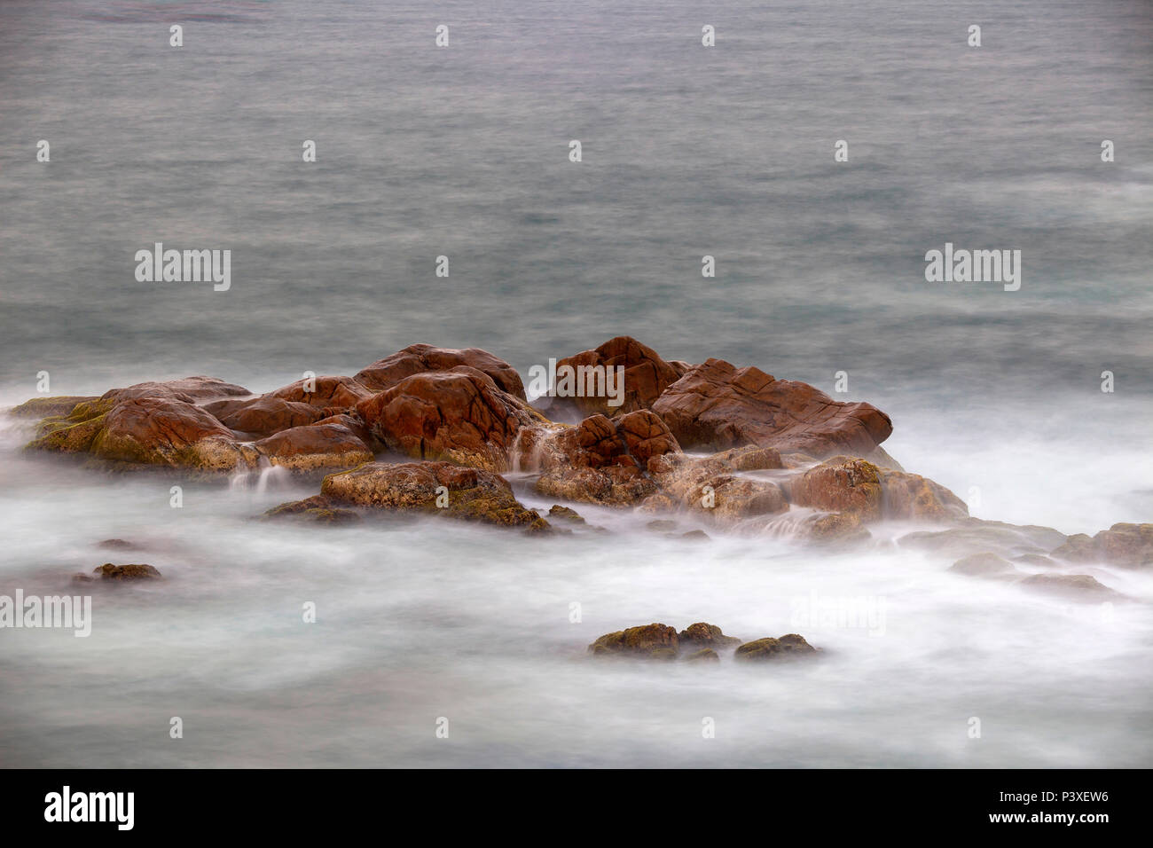 Riff bei Ganh Dia,  Tuy Hoa, Provinz Phu Yen, Vietnam, Asien Stock Photo