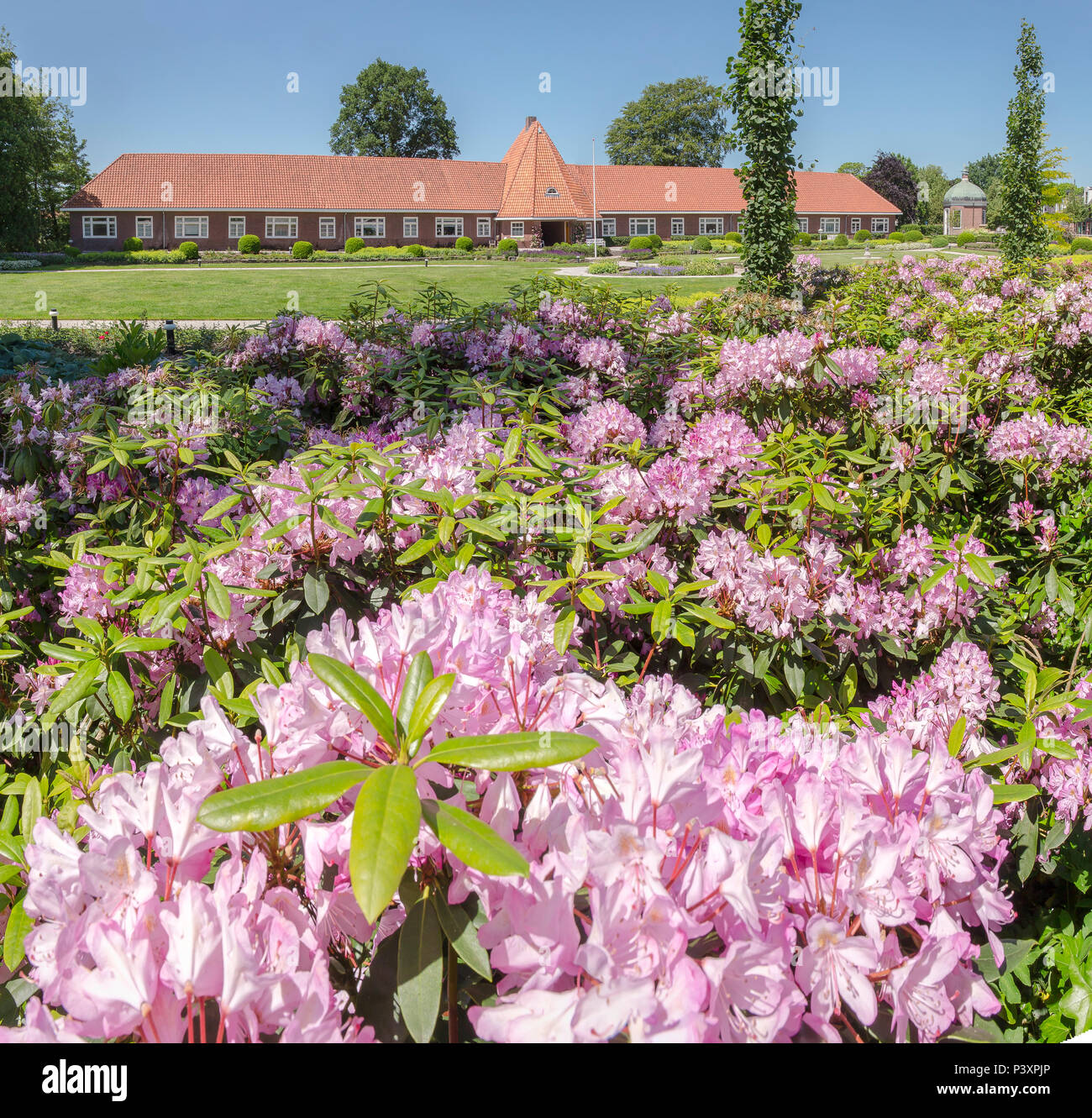 The garden of Welgelegen estate Stock Photo Alamy