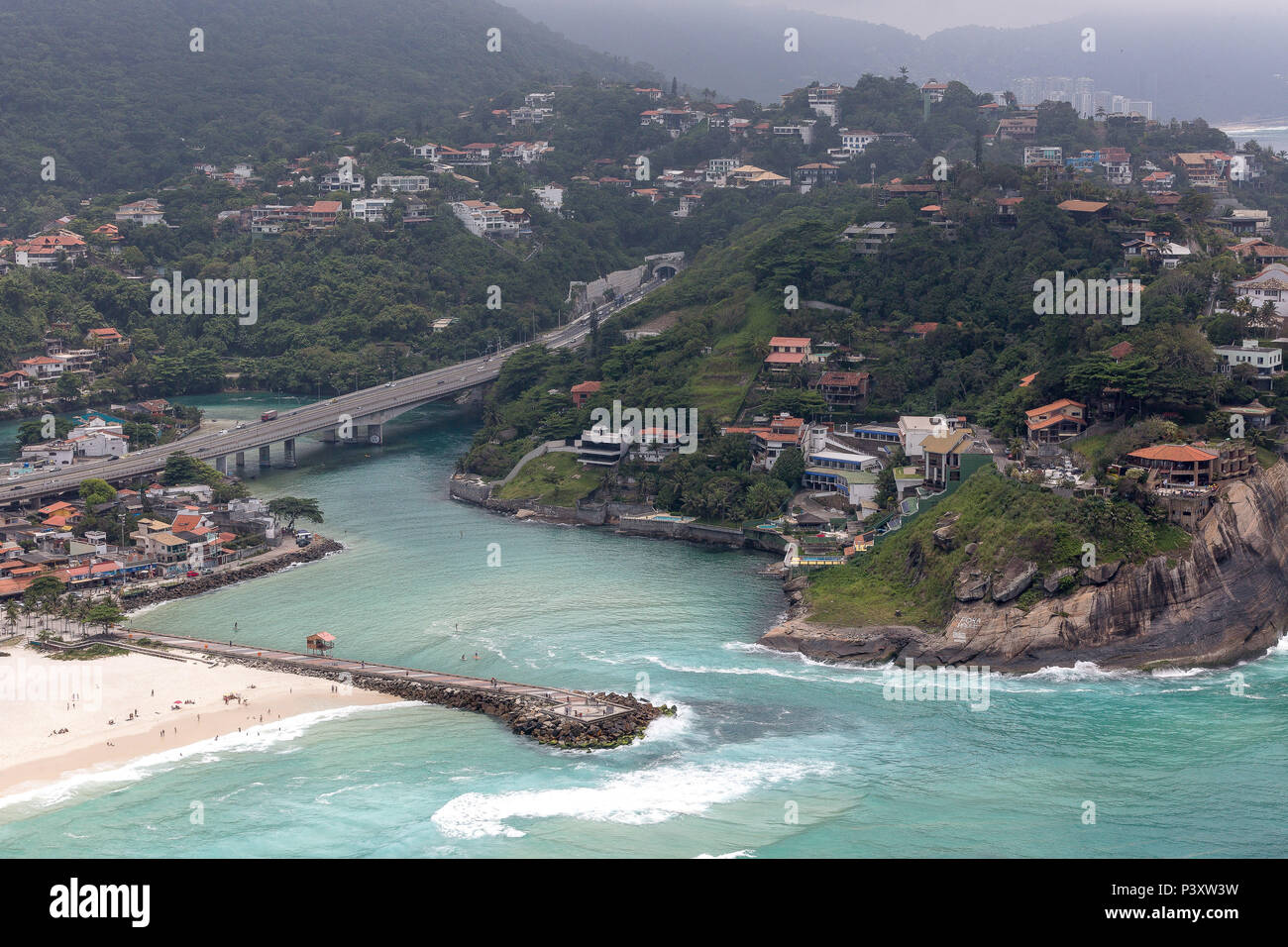 Vista aérea do bairro do Joá, no Rio de Janeiro Stock Photo - Alamy