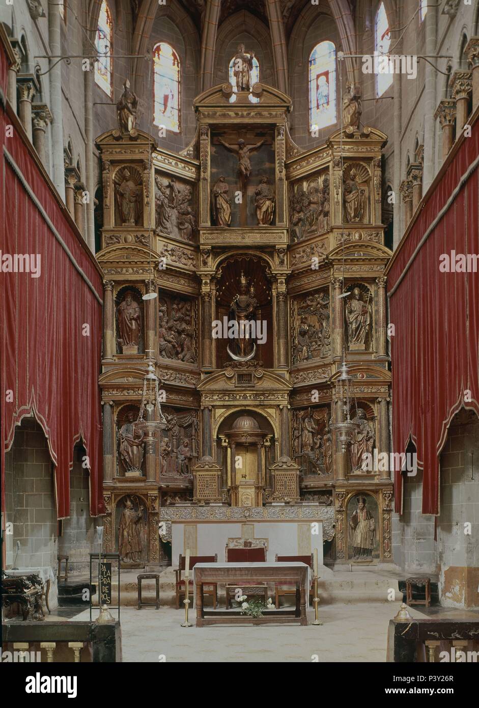 RETABLO MAYOR DE LA CATEDRAL DE TARAZONA 1603/1614. Author VIÑOLA