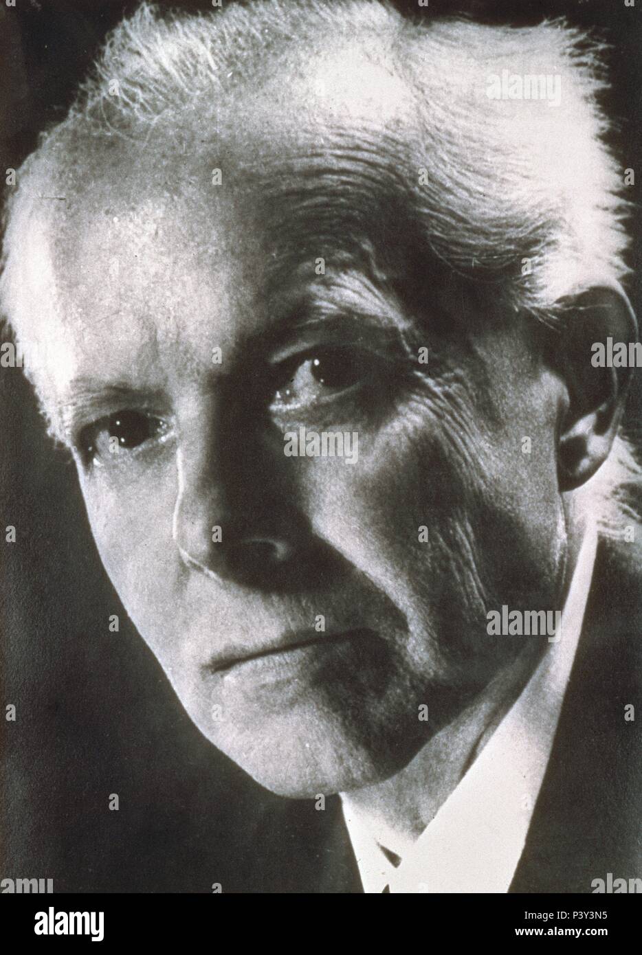 FOTO RETRATO DE BELA BARTOK  (MUSICO CONTEMPORANEO). Location: MUSEO BARTO, BUDAPEST, HUNGARY. Stock Photo