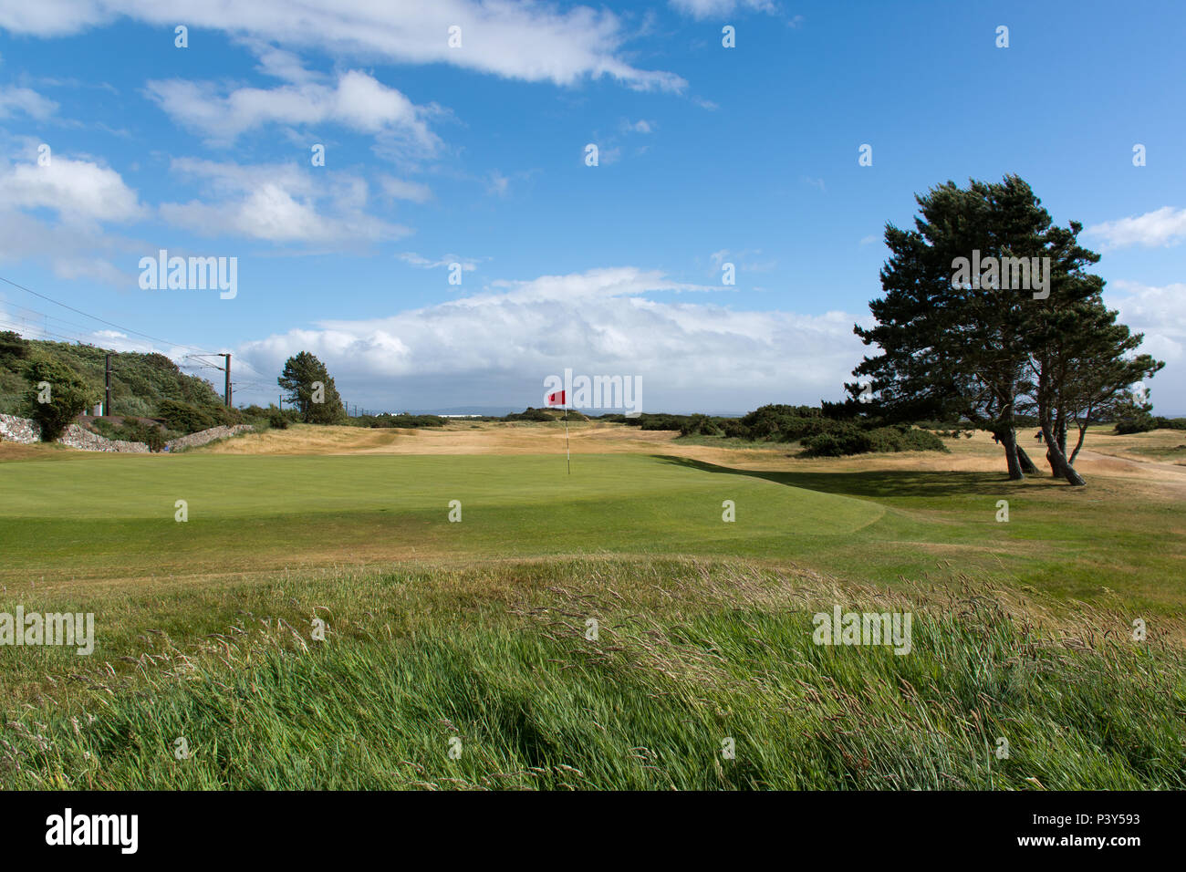 11th hole of Royal Troon Golfclub, Troon, United Kingdom Stock Photo ...