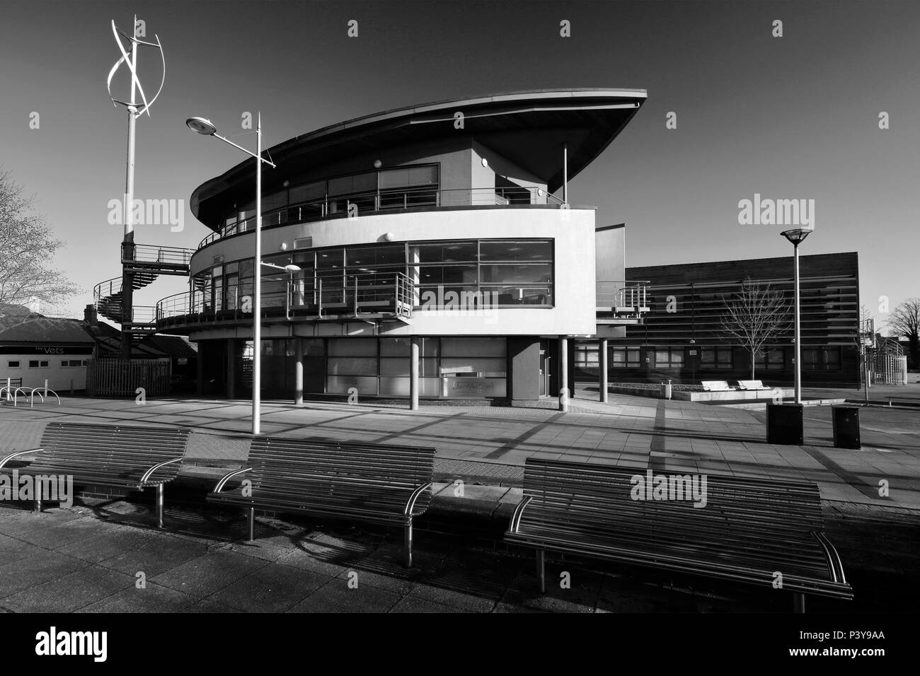 The Boat House business centre, Wisbech town, Cambridgeshire, England, UK Stock Photo