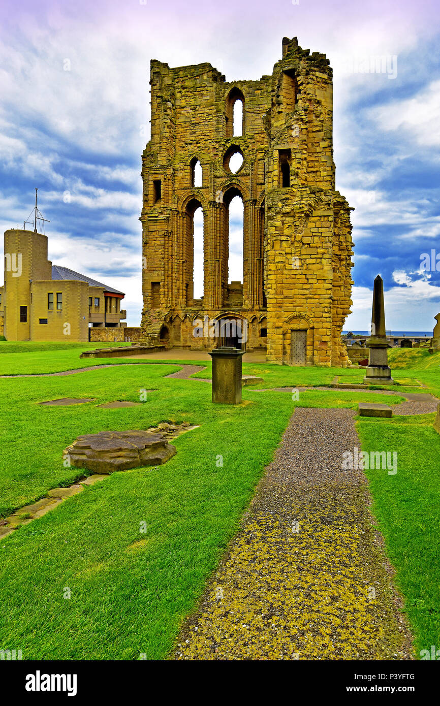 Tynemouth abbey hires stock photography and images Alamy