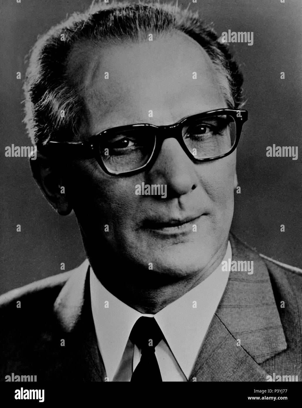 Erich honecker Black and White Stock Photos & Images - Alamy
