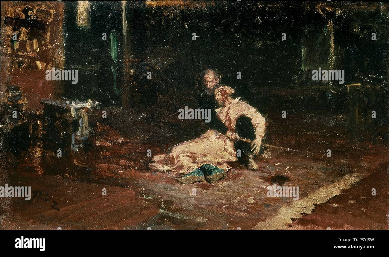 *IVAN IV EL TERRIBLE (15301584) Y SU HIJO IVAN V. Location GALERIA TRETYAKOV, MOSKAU, RUSSIA *IVAN IV EL TERRIBLE (15301584) Y SU HIJO IVAN V. Location GALERIA TRETYAKOV, MOSKAU, RUSSIA