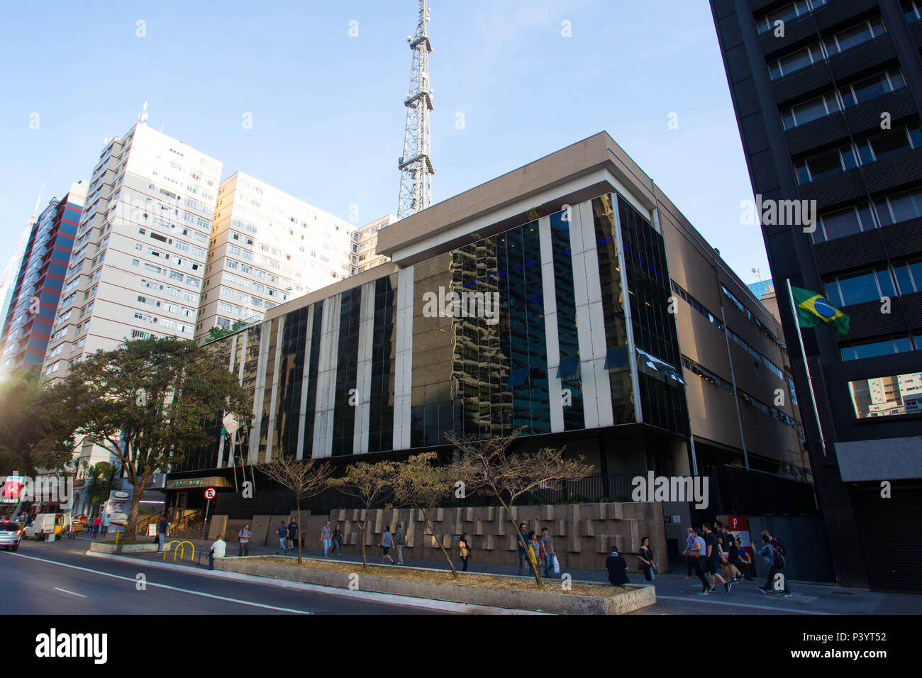 Localizado na avenida Paulista, o Club Homs desponta como um dos melhores e mais completos clubes da capital paulista. Fundado em 1920, possui uma trajetória de muita tradição e credibilidade. Com seus 15.296 metros quadrados de área construída, o clube dispõe de uma infraestrutura para o total lazer de seus associados e para realização de eventos sociais e corporativos. Stock Photo