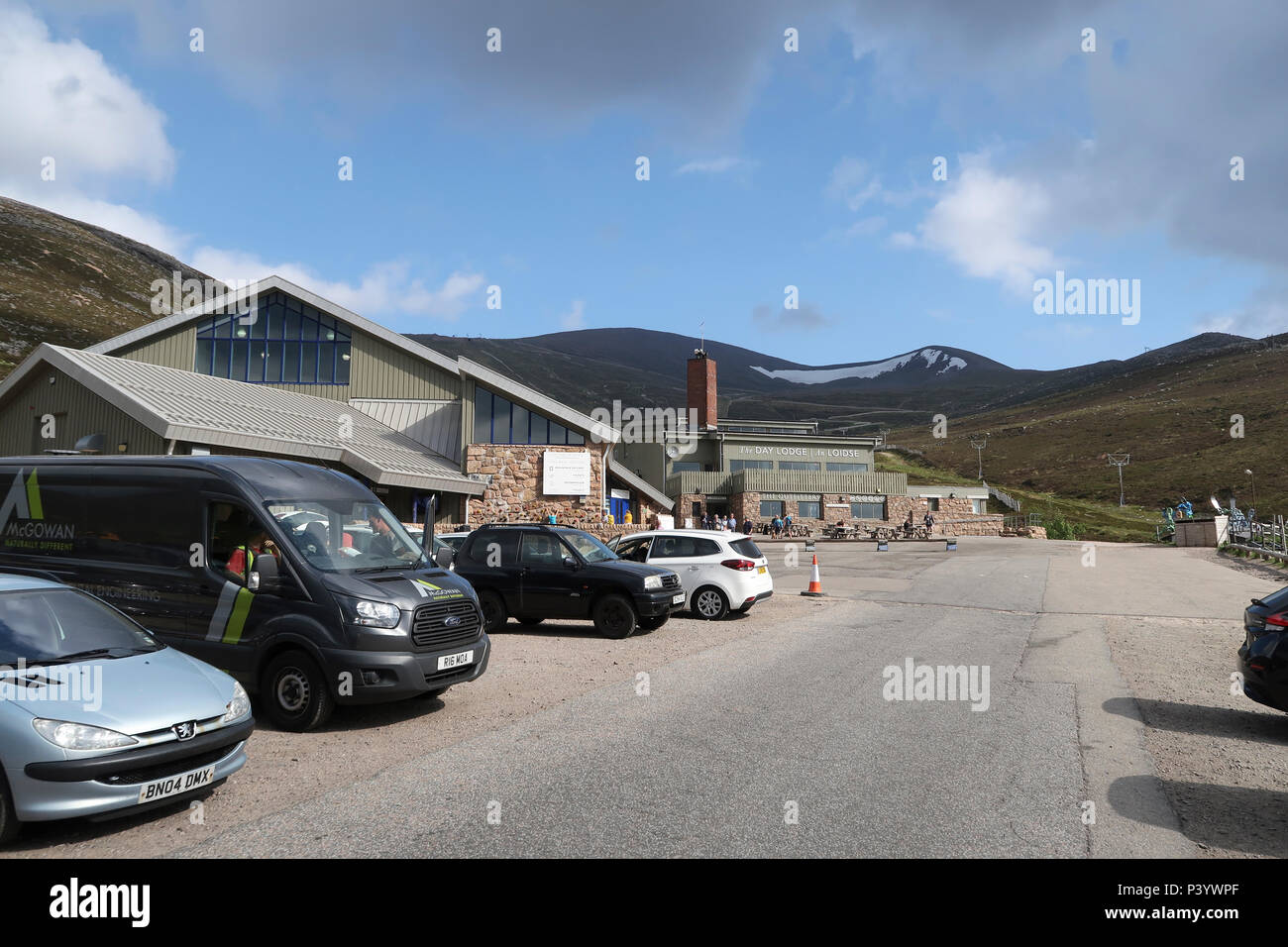 Aviemore ski area in summer Stock Photo Alamy