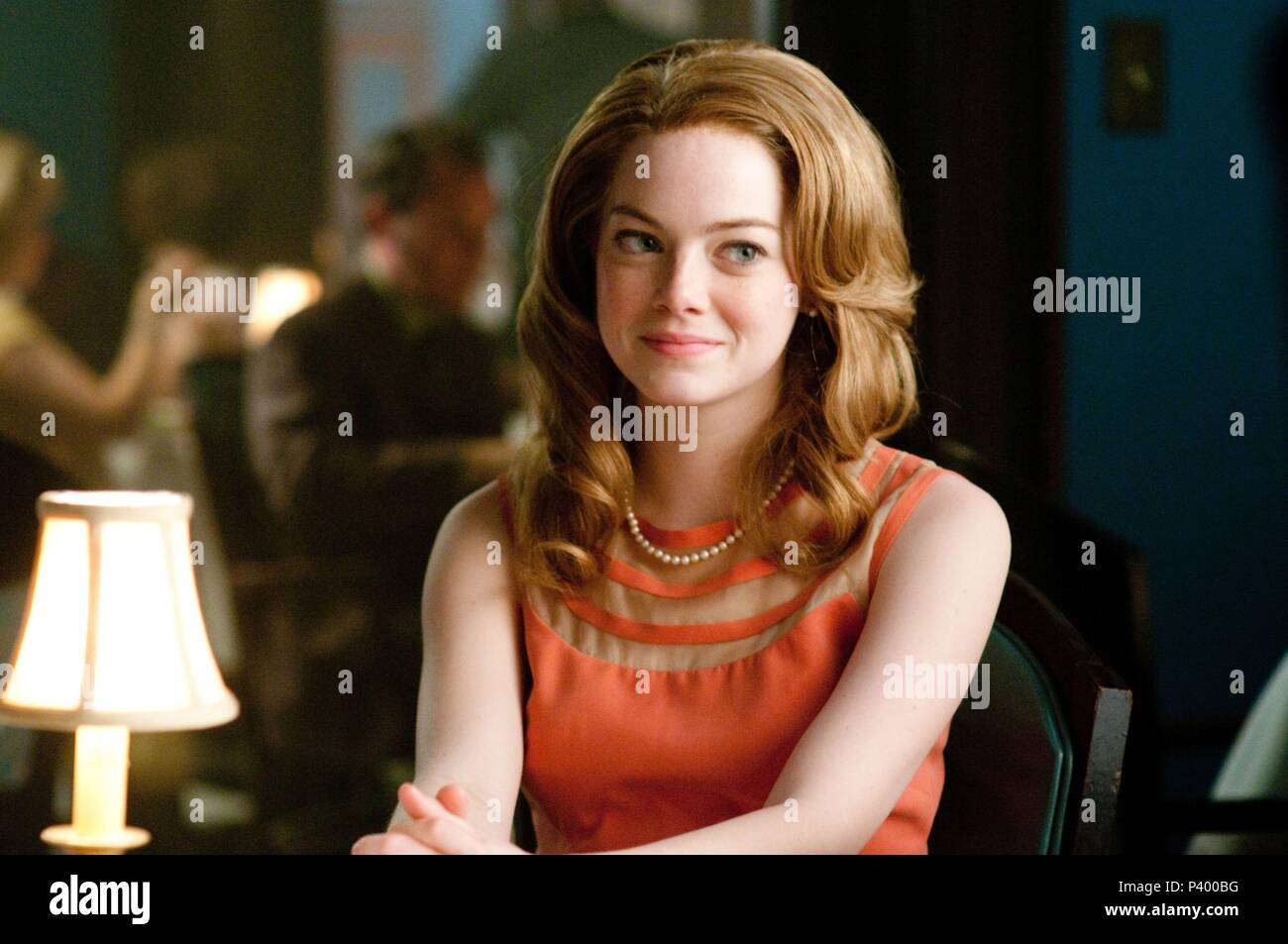 Original Film Title: THE HELP.  English Title: THE HELP.  Film Director: TATE TAYLOR.  Year: 2011.  Stars: EMMA STONE. Credit: DREAMWORKS PICTURES / Album Stock Photo