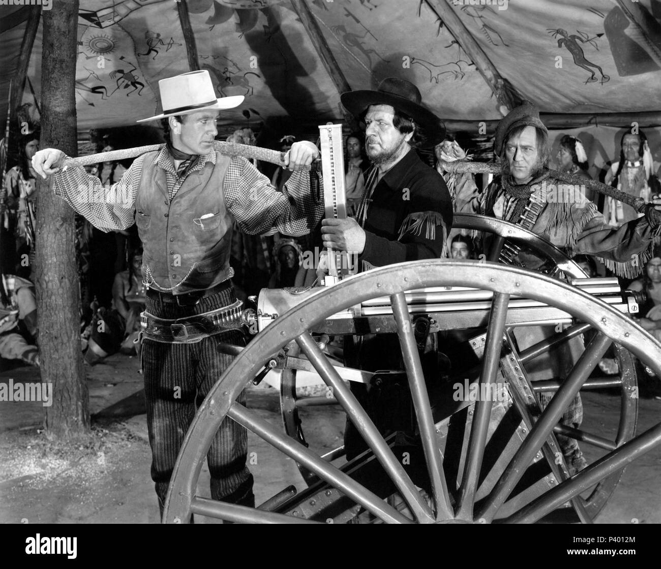 North west mounted police film Black and White Stock Photos & Images