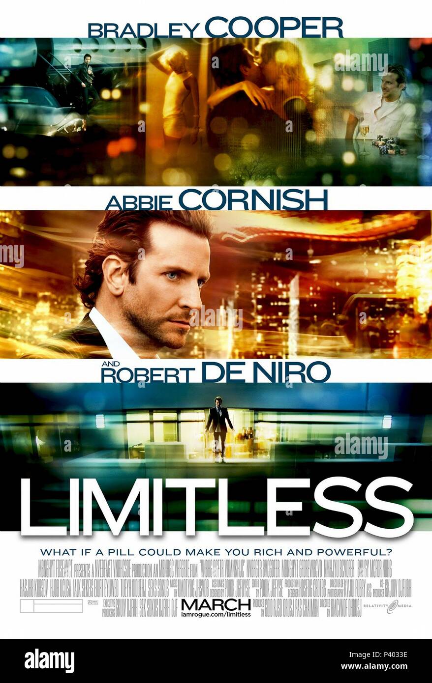 Original Film Title: LIMITLESS.  English Title: LIMITLESS.  Film Director: NEIL BURGER.  Year: 2011. Credit: UNIVERSAL STUDIOS / Album Stock Photo