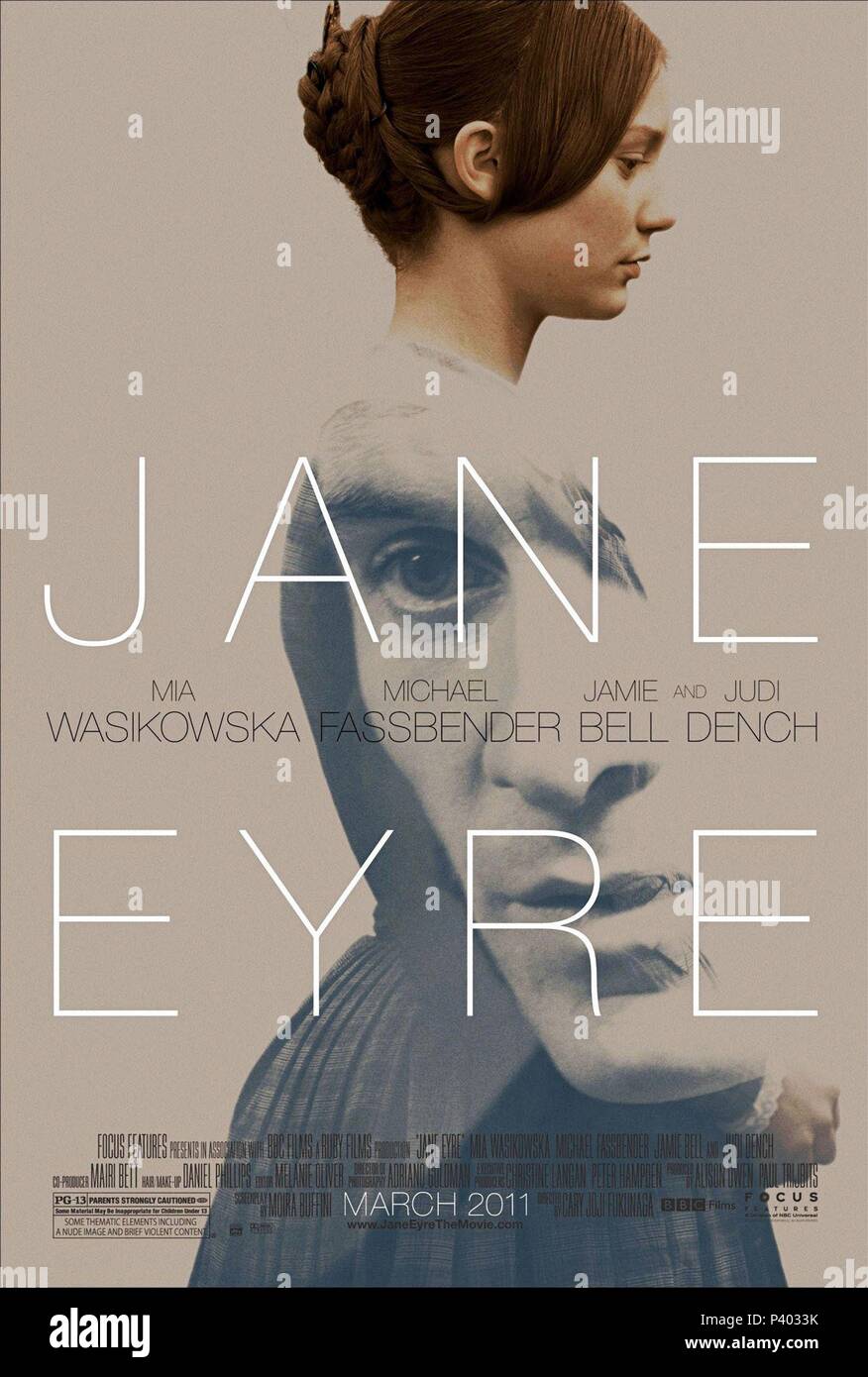 Original Film Title: JANE EYRE.  English Title: JANE EYRE.  Film Director: CARY FUKUNAGA.  Year: 2011. Credit: BBC FILMS / Album Stock Photo