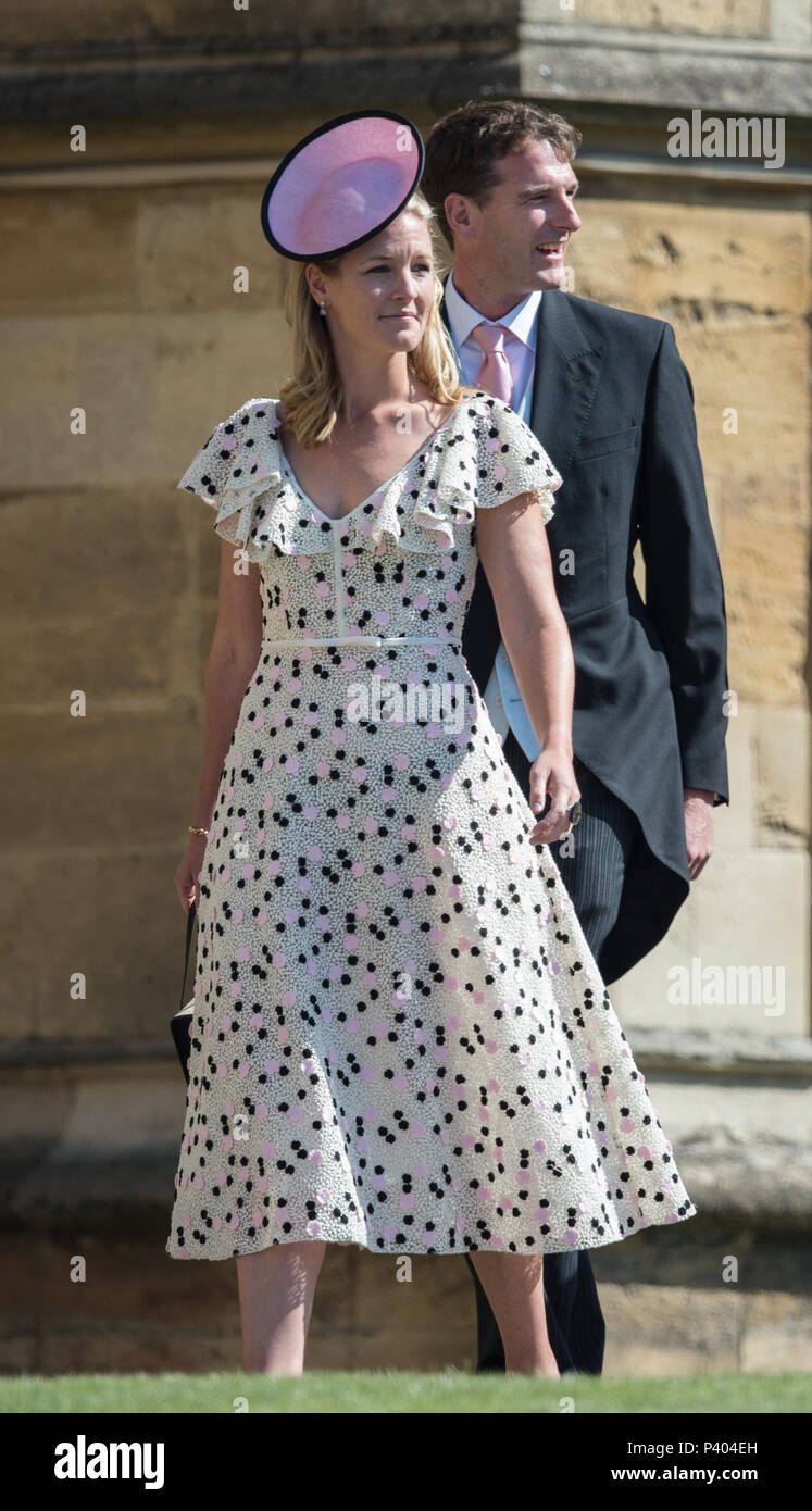 Meghan markle wedding top polka dot dress