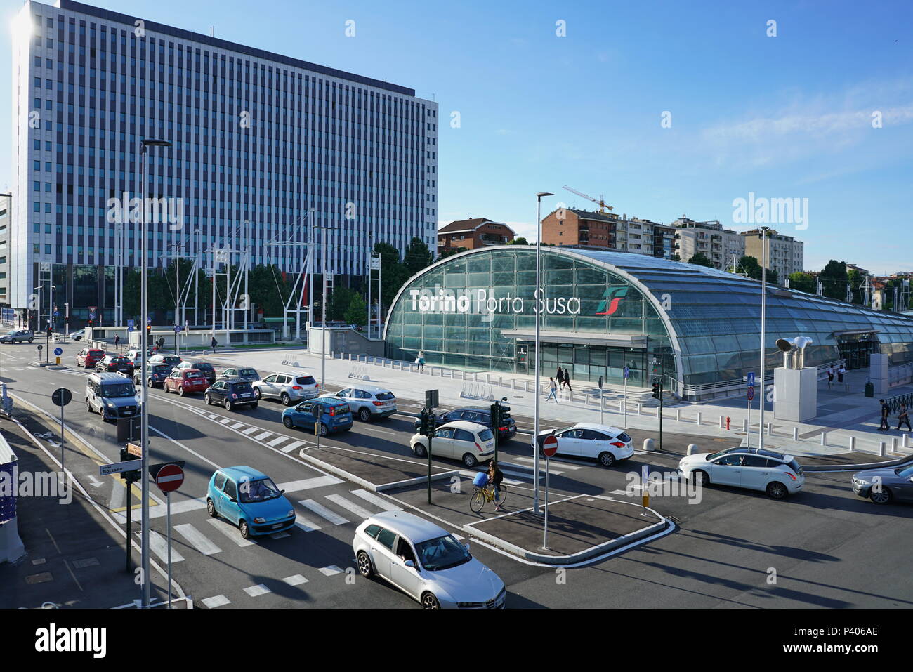 TURIN, ITALY - June 18, 2018: Torino Porta Susa railway station, the main  central station of the city Stock Photo - Alamy