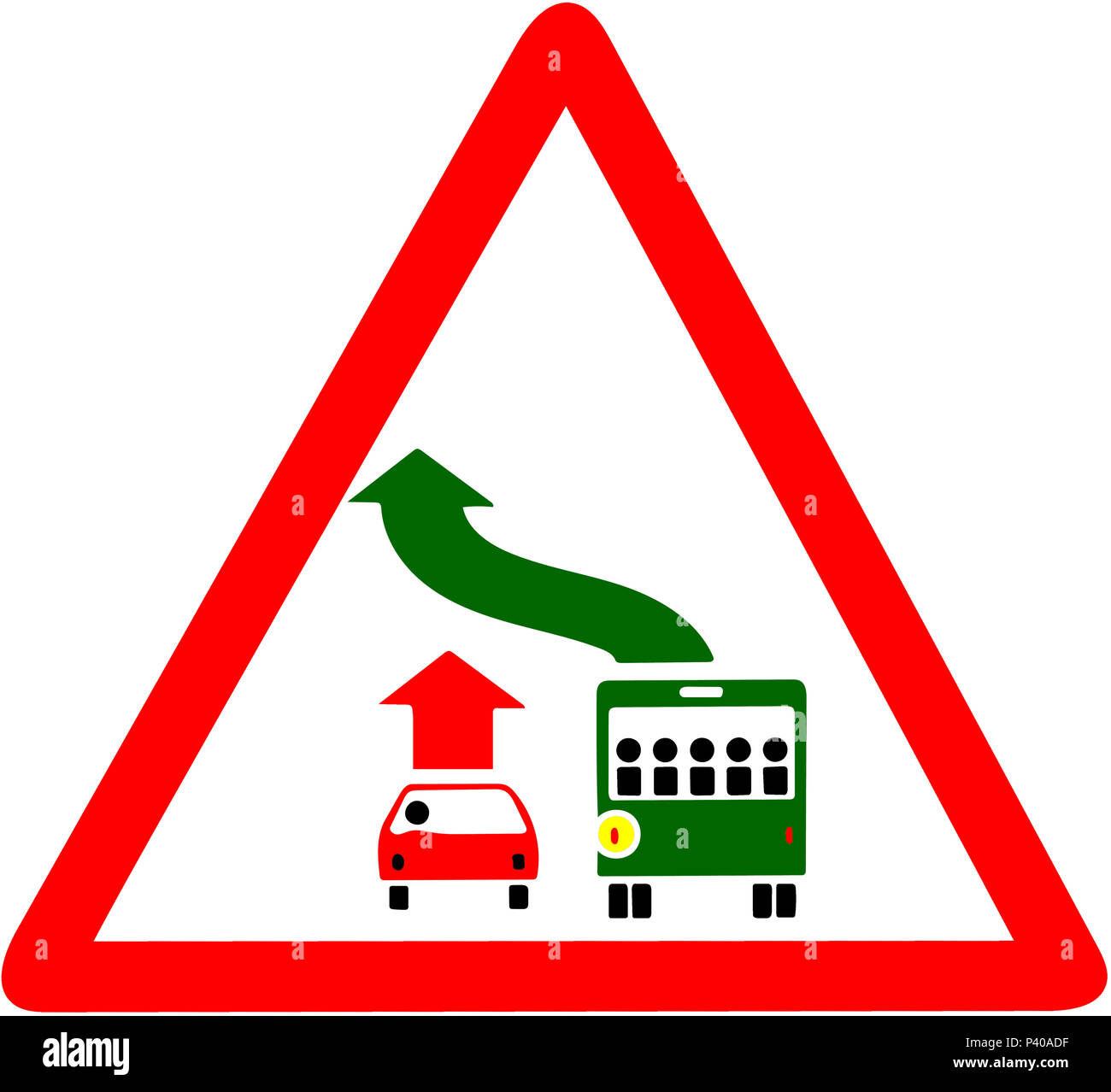 Road Sign Signal Warning Sign Traffic Arrow Signal Symbol Sign Single 