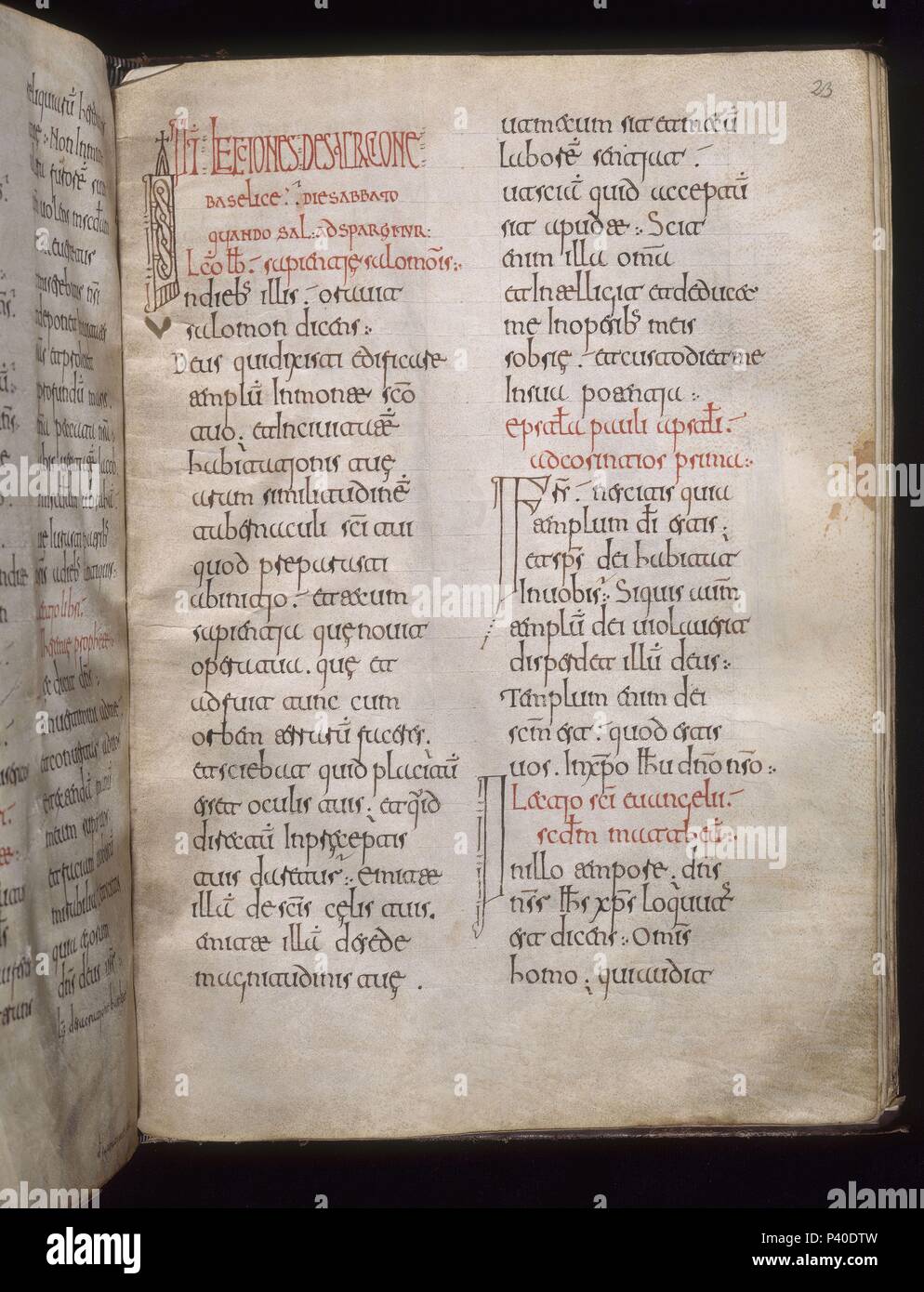 Visigothic manuscript hi-res stock photography and images - Alamy