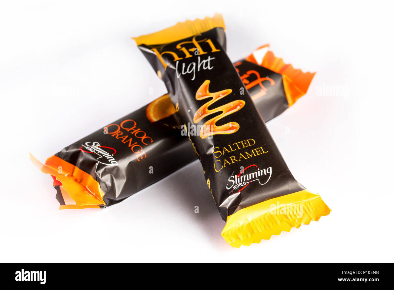Slimming World snack bars Stock Photo