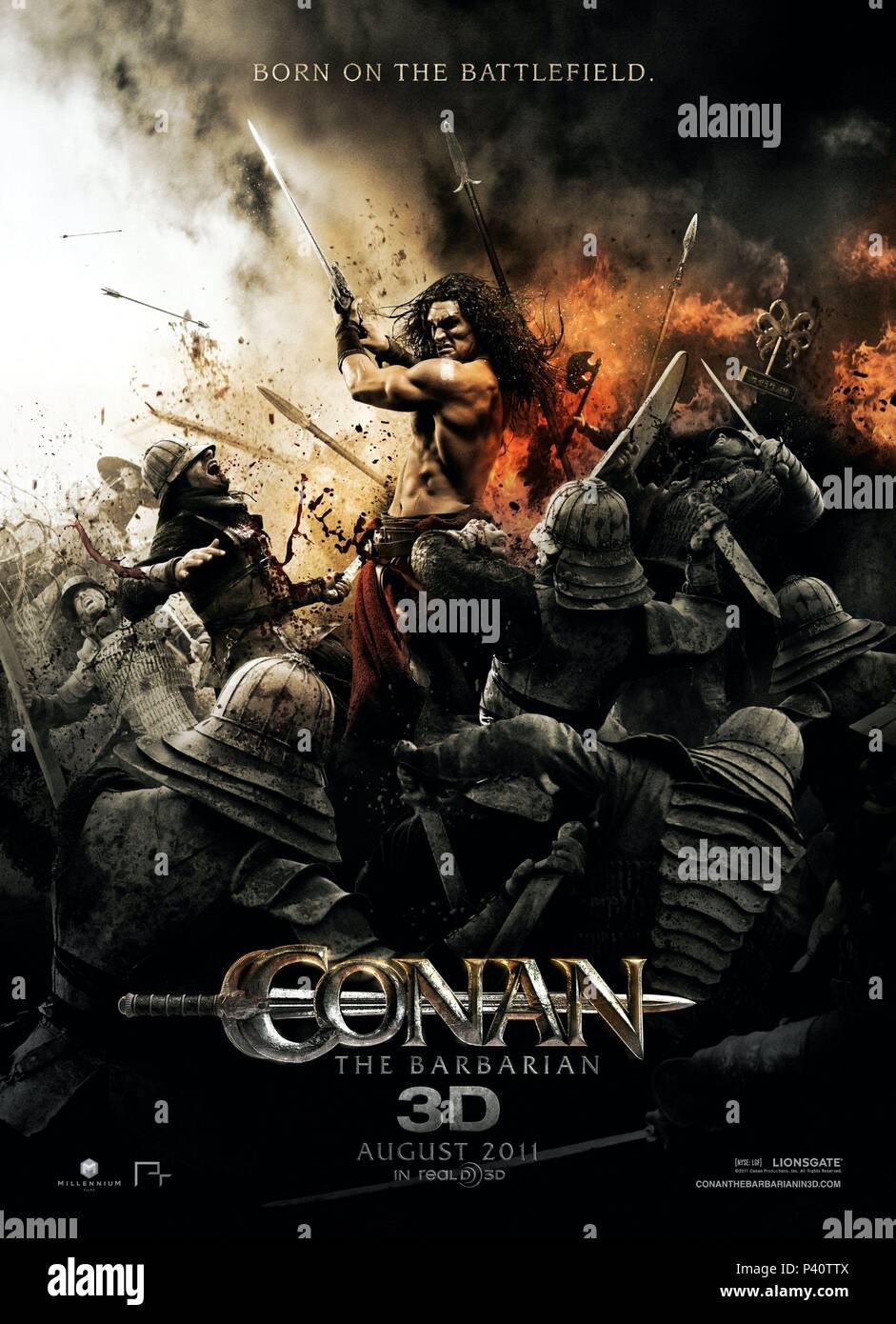 Original Film Title: CONAN THE BARBARIAN.  English Title: CONAN THE BARBARIAN.  Film Director: MARCUS NISPEL.  Year: 2011. Credit: LIONSGATE / Album Stock Photo