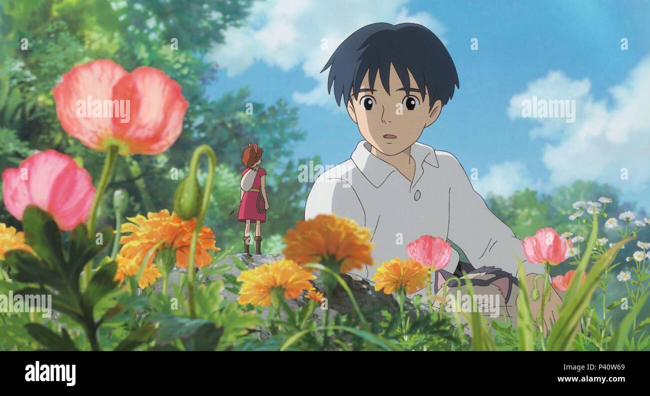 Original Film Title: KARI-GURASHI NO ARIETTI. English Title: ARRIETTY THE  BORROWER. Film Director: HIROMASA YONEBAYASHI. Year: 2010. Credit: STUDIO  GHIBLI / Album Stock Photo - Alamy