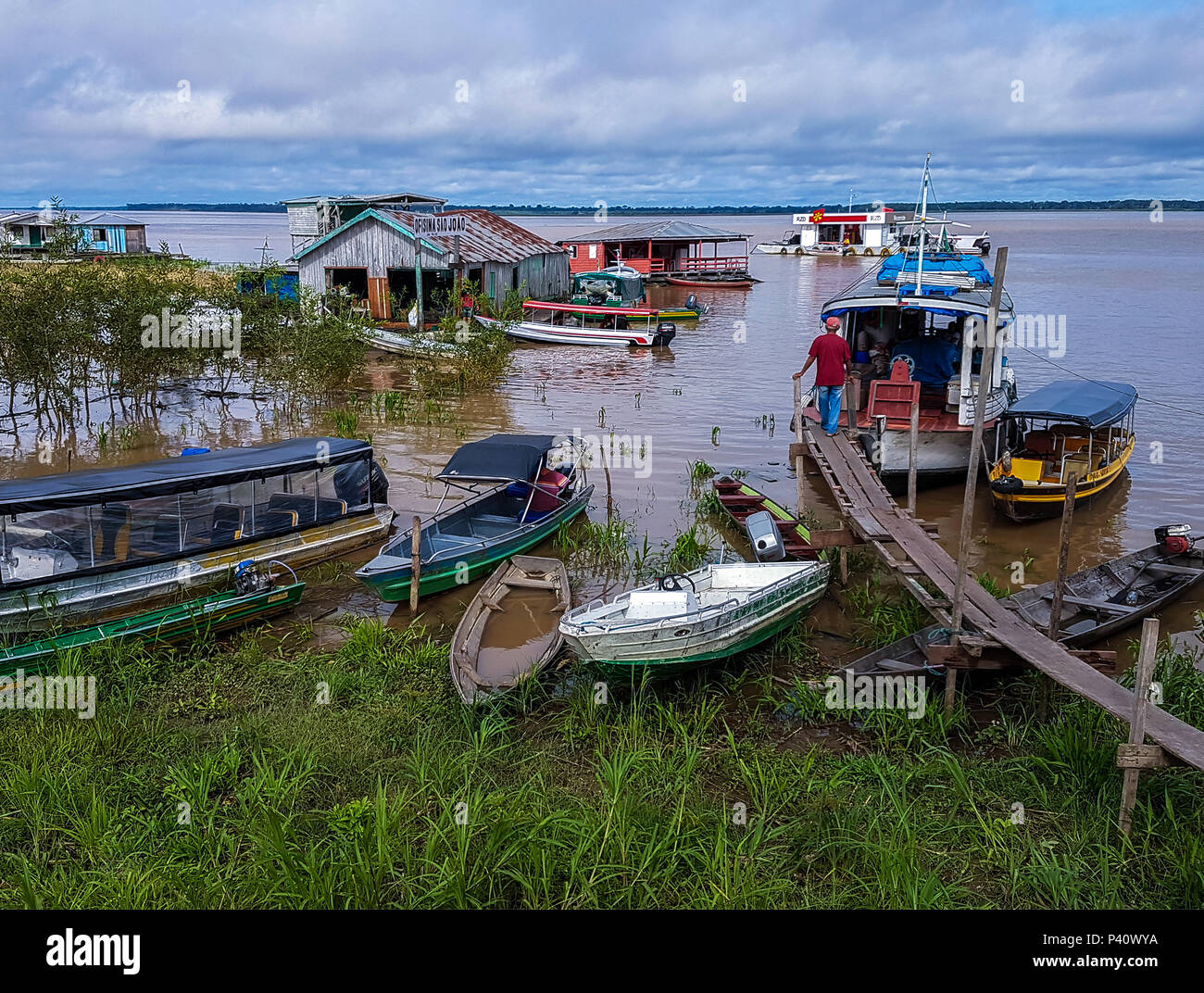 Autazes AM Rio Rio Solimões Amazônia Autazes Amazonas Norte do Brasil
