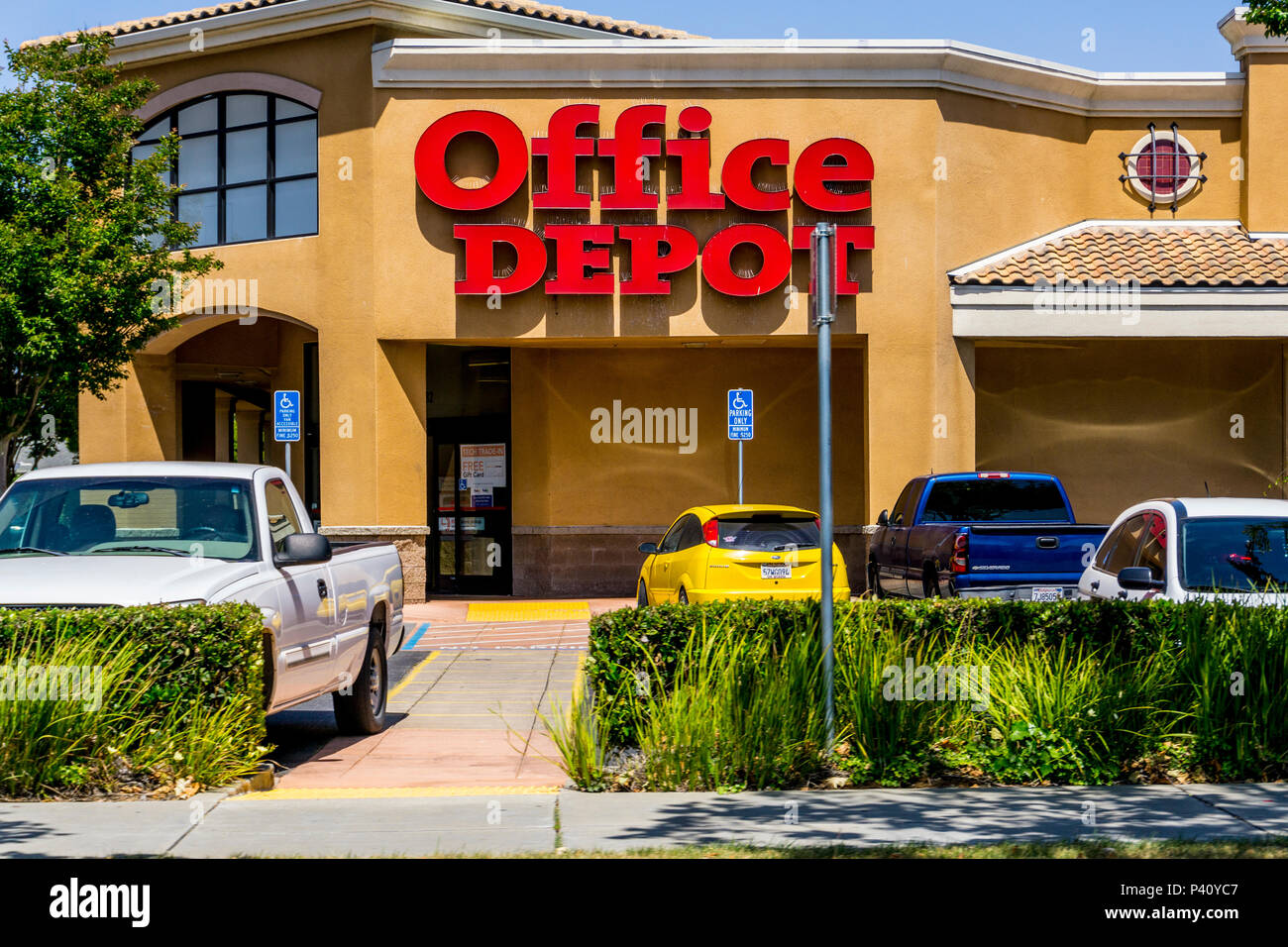 An Office Depot location in San Lorenzo California USA Stock Photo Alamy