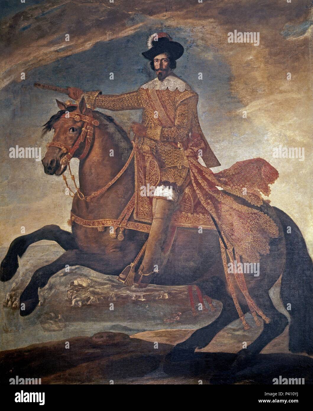 IÑIGO VELEZ DE GUEVARA CONDE DE OÑATE, VIRREY DE NAPOLES (15971658