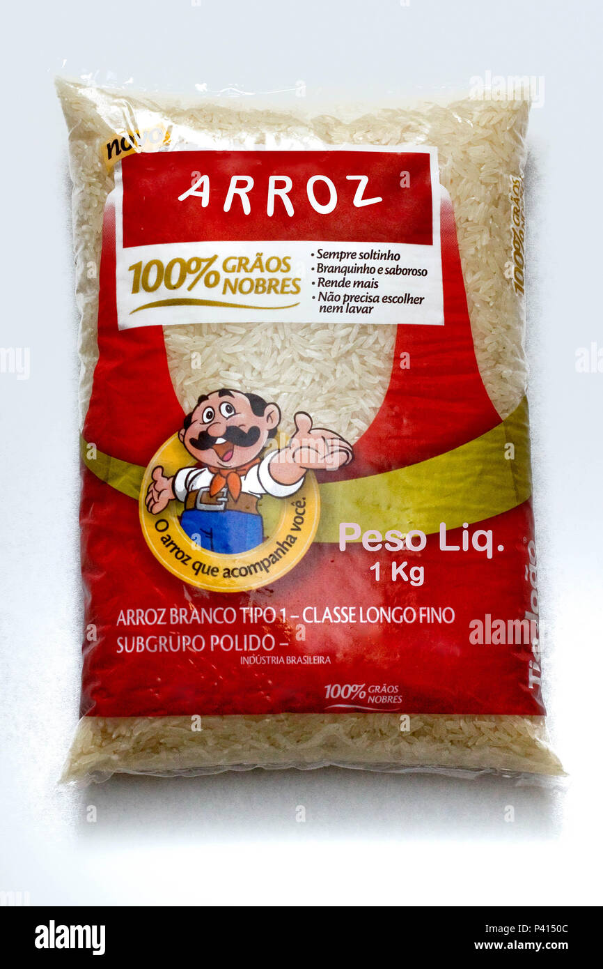 Pacote de arroz de 1 kilo hi-res stock photography and images - Alamy