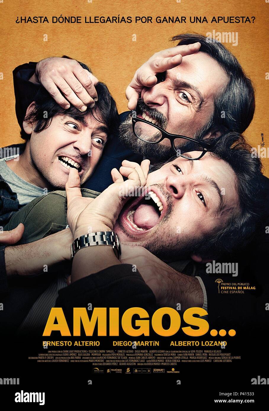 Original Film Title: AMIGOS.. ..  English Title: AMIGOS.. ..  Film Director: BORJA MANSO; MARCOS CABOTA.  Year: 2011. Credit: TELECINCO CINEMA / Album Stock Photo